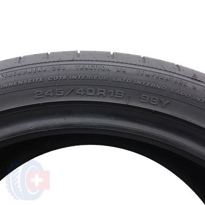 4. 245 40 19 2x FULDA 245/40 R19 98Y XL SportControl 2 Sommerreifen 6,2mm 2022/23