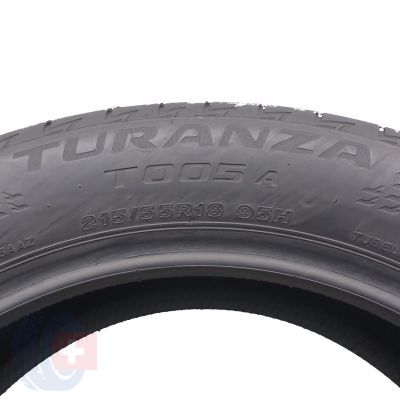 6. 4 x BRIDGESTONE 215/55 R18 95H Turanza T005A Sommerreifen 2021 6-6,8mm