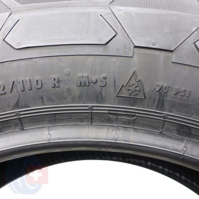 2. 225 65 16C 2x CONTINENTAL 225/65 R16C 112/110R VanContact Winter Winterreifen 2023 8-8,2mm