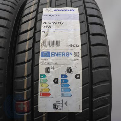 2. 205 55 17 2x MICHELIN 205/55 R17 91W BMW Primacy3 Sommerreifen 2021 VOLL 2. 205 55 17 2x MICHELIN 205/55 R17 91W BMW Primacy3 Sommerreifen 2021 VOLL