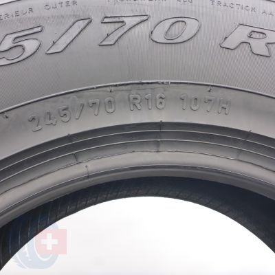 7. 245 70 16 4x PIRELLI 245/70 R16 107H Scorpion Vere Sommerreifen 2015 VOLL