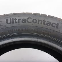 6. 175 60 15 4x CONTINENTAL 175/60 R15 81H UltraContact Sommerreifen 2022 UNGEBRAUCHT  