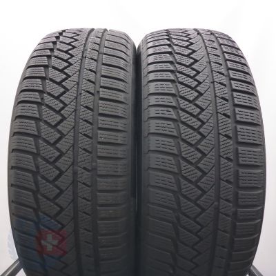 4. 215 55 18 4x CONTINENTAL 215/55 R18 99V XL WinterContact TS850P Winterreifen 2021 7,2-8,2mm