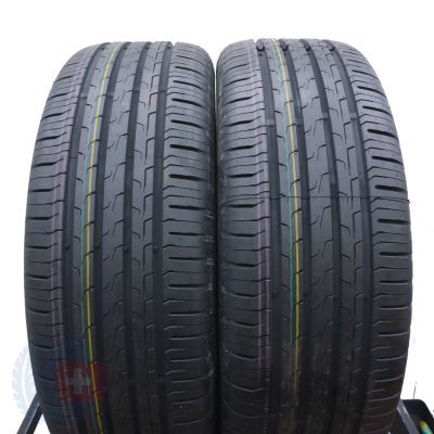 5. 225 60 17 4x CONTINENTAL 225/60 R17 99H EcoContact 6 Sommerreifen 2020 WIE NEU VOLL