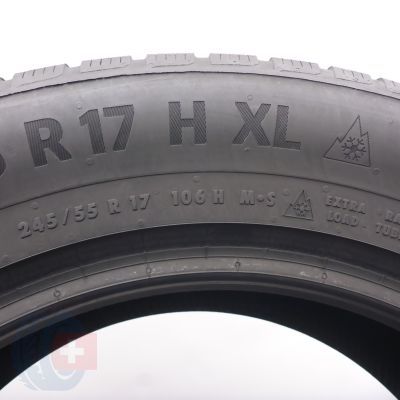 6.  245 55 17 2x CONTINENTAL  245/55 R17 106H XL WinterContact TS 870 P Winterreifen  2024 7,8-8mm 