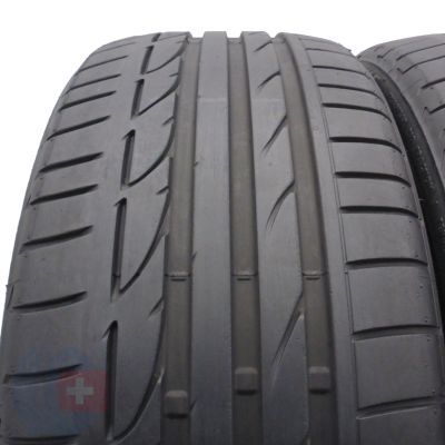 2. 225 40 19 2x BRIDGESTONE 225/40 R19 89Y Potenza S001 BMW Run Flat Sommerreifen 7mm 2019