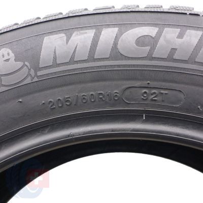 6. 205 60 16 2x MICHELIN 205/60 R16 92T Alpin 5 Winterreifen 2017 6,8mm