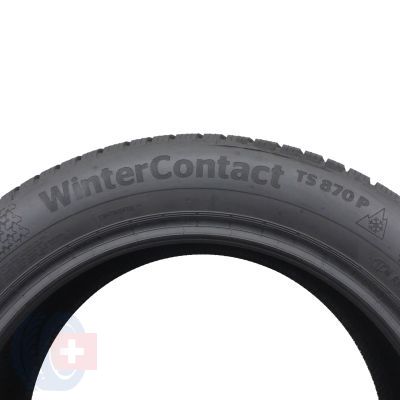 4. 215 55 17 1x CONTINENTAL 215/55 R17 98V XL WinterContact TS870P Winterreifen 8,5mm 2023