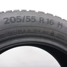 7. 205 55 16 4x CONTINENTAL 205/55 R16 91H WinterContact TS 870 Winterreifen  2022 9-8,8mm