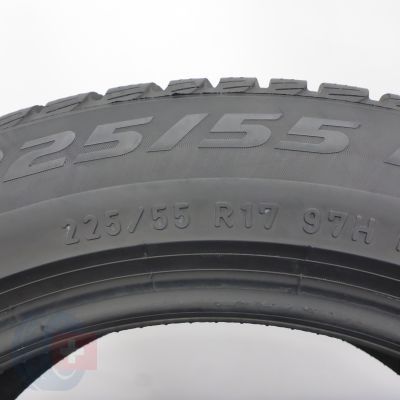 8. 225 55 17 2x PIRELLI 225/55 R17 97H Sottozero 3 Winter RunFlat BMW Winterreifen 2022 6,2-6,8mm