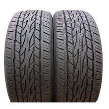 4. 4 x CONTINENTAL 225/55 R18 98V ContiCrossContact LX 2 M+S Sommerreifen 2019  7.8-8mm