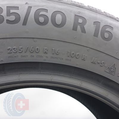 5. 235 60 16 1x CONTINENTAL 235/60 R16 100H  WinterContact TS 870 P Winterreifen  2024 7,2mm WIE NEU 
