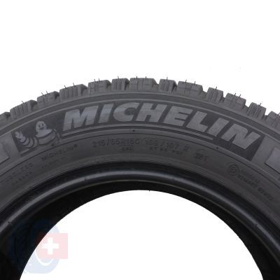 6. 4 x MICHELIN 215/65 R16C 109/107R Agilis Alpin Winterreifen 2022, 2023 WIE NEU 8,8-9mm