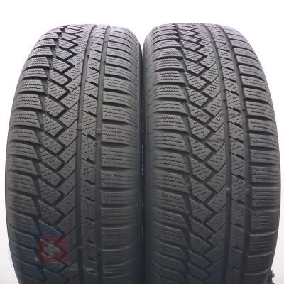 215 65 16 2x CONTINENTAL 215/65 R16 98T WinterContact TS850P SUV Winterreifen 2017, 2018 7,2-7mm
