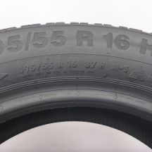 6. 195 55 16 1x CONTINENTAL 195/55 R16 87H ContiWinterContact TS 850 Winterreifen 2015 8mm