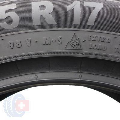 2. 215 55 17 4x SEMPERIT 215/55 R17 98V XL Speed-Grip 5 Winterreifen WIE NEU 2024 8mm