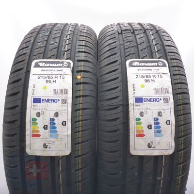 4.  215 65 15 4x BARUM 215/65 R1596H Bravuris 5HM Sommerreifen 2022/23 Ungebraucht  