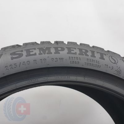 6. 225 40 19 4x SEMPERIT 225/40 R19 93W XL Speed-Grip 5 Winterreifen 2025 8,8mm WIE NEU 