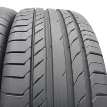 3. 2 x CONTINENTAL 255/55 R18 105W ContiSportContact 5 SUV M0 Sommerreifen 2018 WIE NEU VOLL