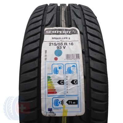 215 55 16 1x SEMPERIT 215/55 R16 93V Speed-Life 2 Sommerreifen 2018 VOLL Wie Neu