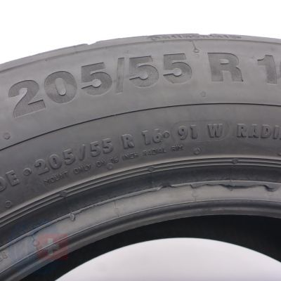 4. 205 55 16 2x CONTINENTAL 205/55 R16 91W ContiPremiumContact 5 Sommerreifen 2018 6,8mm