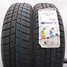 155 65 14 2x BARUM 155/65 R14 75T Polaris 5 Winterreifen 2023 VOLL WIE NEU 
