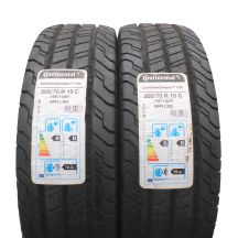 4. 205 70 15C 4x CONTINENTAL 205/70 R15C 106/104R ContiVanContact 100 Sommerreifen 2016 VOL Wie Neu