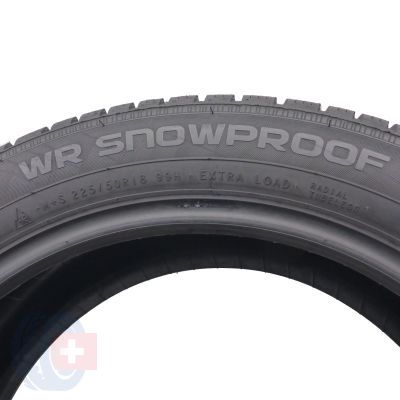 6. 225 50 18 4x NOKIAN 225/50 R18 99H XL WR Snowproof Winterreifen 6,8-7,2mm 2022