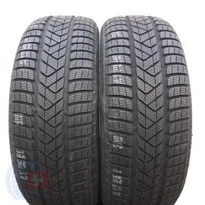 225 55 18 2x PIRELLI 225/55 R18 98H Sottozero 3 Winter Winterreifen 2020 VOLL Wie Neu