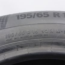 6. 195 65 16 2x CONTINENTAL 195/65 R16 92H WinterContact TS 860 Winterreifen 2021 Ungebraucht  
