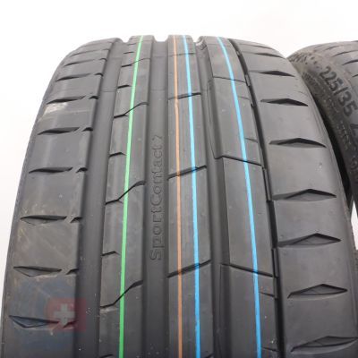 2. 225 35 19 2x CONTINENTAL 225/35 R19 88Y XL SportContact 6 Sommerreifen 2022 VOLL