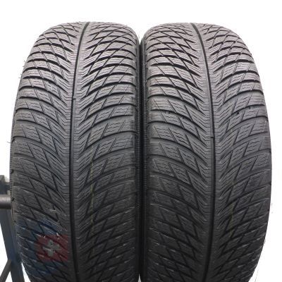 5. 205 55 17 4x MICHELIN 205/55 R17 91H M0 PilotAlpin5 Winterreifen 2018 WIE NEU VOLL