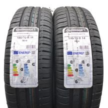 185 70 14 2x CONTINENTAL 185/70 R14 88H ContiPremiumContact 5 Sommerreifen 2022 VOLL WIE NEU 
