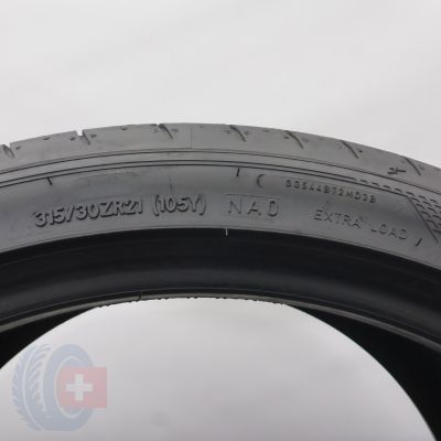 5. 315 30 21 2x GOODYEAR 315/30 R21 105Y XL Eagle F1 SuperSport NA0 Sommerreifen 2022 5,8mm