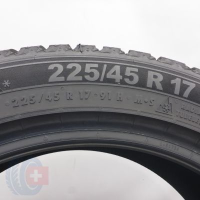 9. 225 45 17 4x SEMPERIT 225/45 R17 91H Speed-Grip 5 Winterreifen 2025 8,8mm