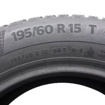 5. 195 60 15 2x CONTINENTAL 195/60 R15 88T WinterContact TS 860 Winterreifen  2019 VOLL WIE NEU
