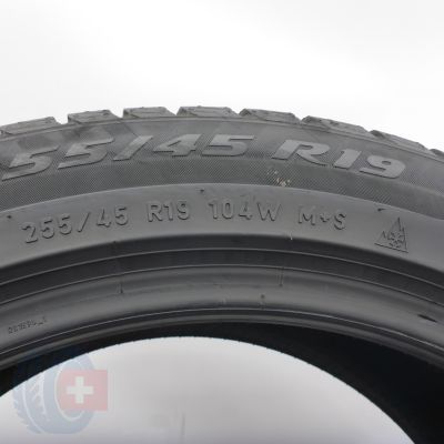 7. 255 45 19 1x PIRELLI 255/45 R19 104W XL Winter Sottozero 3 PNCS Winterreifen 2023 6mm