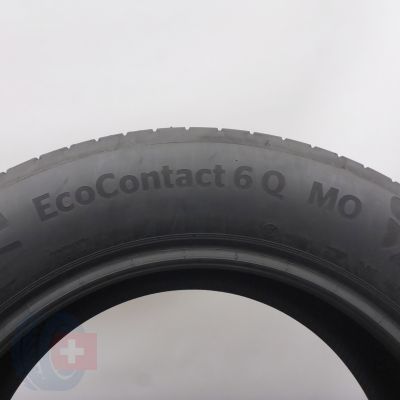 7. 235 60 18 4x CONTINENTAL 235/60 R18 103W EcoContact 6 Q M0 Sommerreifen 2025 VOLL WIE NEU  