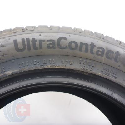 3. 215 55 16 Continental 215/55 R16 97W XL UltraContact Sommerreifen 2024 VOLL