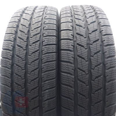 215 75 16C 2x CONTINENTAL 113/111R VanContact Winter Winterreifen 2019/20 VOLL WIE NEU 