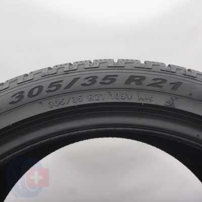 5. 305 35 21 2x PIRELLI 305/35 R21 109V XL NO Scorpion Winter Winterreifen 2019, 2021 6,2mm