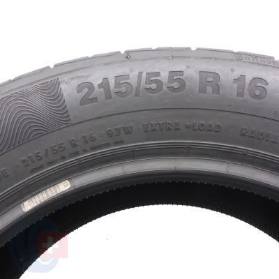 7. 215/55 R16 4x CONTINENTAL 215/55 R16 97W ContiPremiumContact 5 Sommerreifen 2018 VOLL