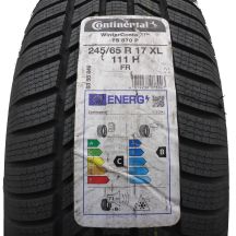 245 65 17 1x CONTINENTAL 245/65 R17 111H XL WinterContact TS 870 P Winterreifen 2022 VOLL WIE NEU