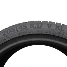 5. 205 45 17 1x CONTINENTAL 205/45 R17 88V XL WinterContact TS 870 P Winterreifen 2024 8,8mm WIE NEU