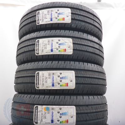  195 70 15C 4x CONTINENTAL 195/70 R15C 104/102R VanContact Eco Sommerreifen 2021/23 Ungebraucht   