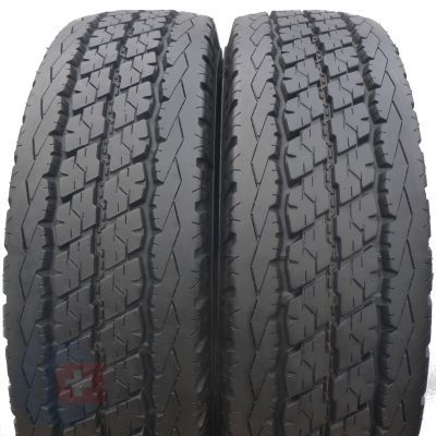 4. 4 x BRIDGESTONE 195/80 R14C 106/104R Duravis R630 Sommerreifen 2017/18 9-9,5mm Wie Neu