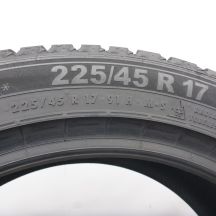 6. 225 45 17 4x SEMPERIT 225/45 R17  91H Speed-Grip 5 Wintewrreifen 2024 8-7,8mm