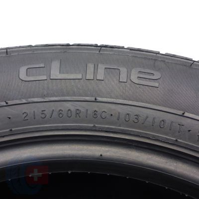 5. 215 60 16C 4x NOKIAN 215/60 R16C 103/101T cLine Sommerreifen 2019 VOLL Wie Neu