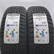 4. 185 55 16 4x CONTINENTAL 185/55 R16 87T XL WinterContact TS 870 Winterreifen 2022 VOLL