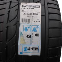 2. 4 x BRIDGESTONE 275/35 R20 102Y XL Potenza S001 RFT BMW Sommerreifren  2020 VOLL WIE NEU